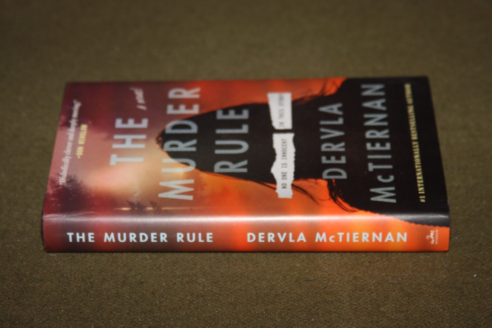 The Murder Rule by Dervla McTiernan 2022 HC 1st Edition/1st Printing