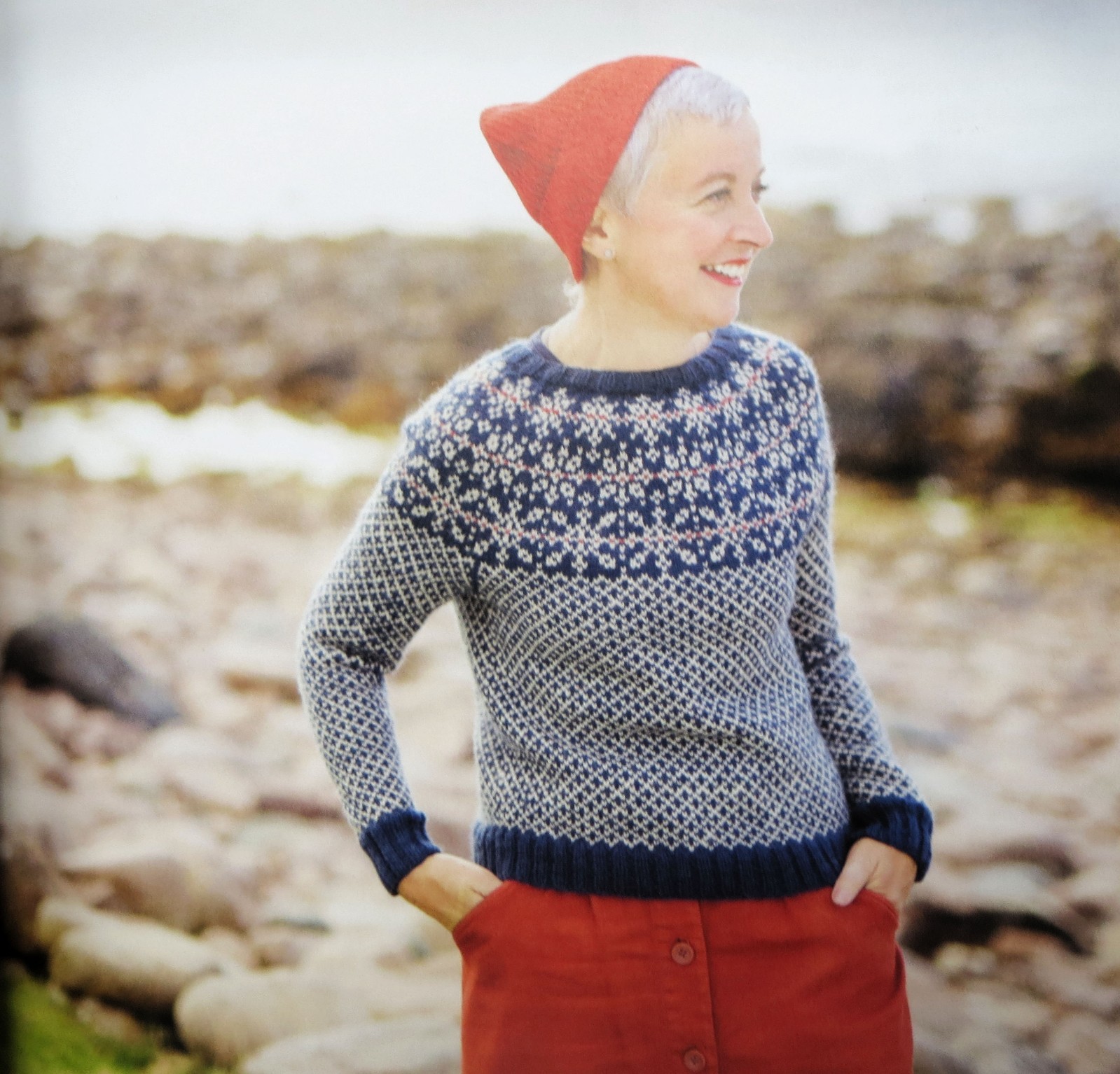 Allover by Davies Kate Knitting Knit Pattern Book 2023 KDD Colorwork Shetland