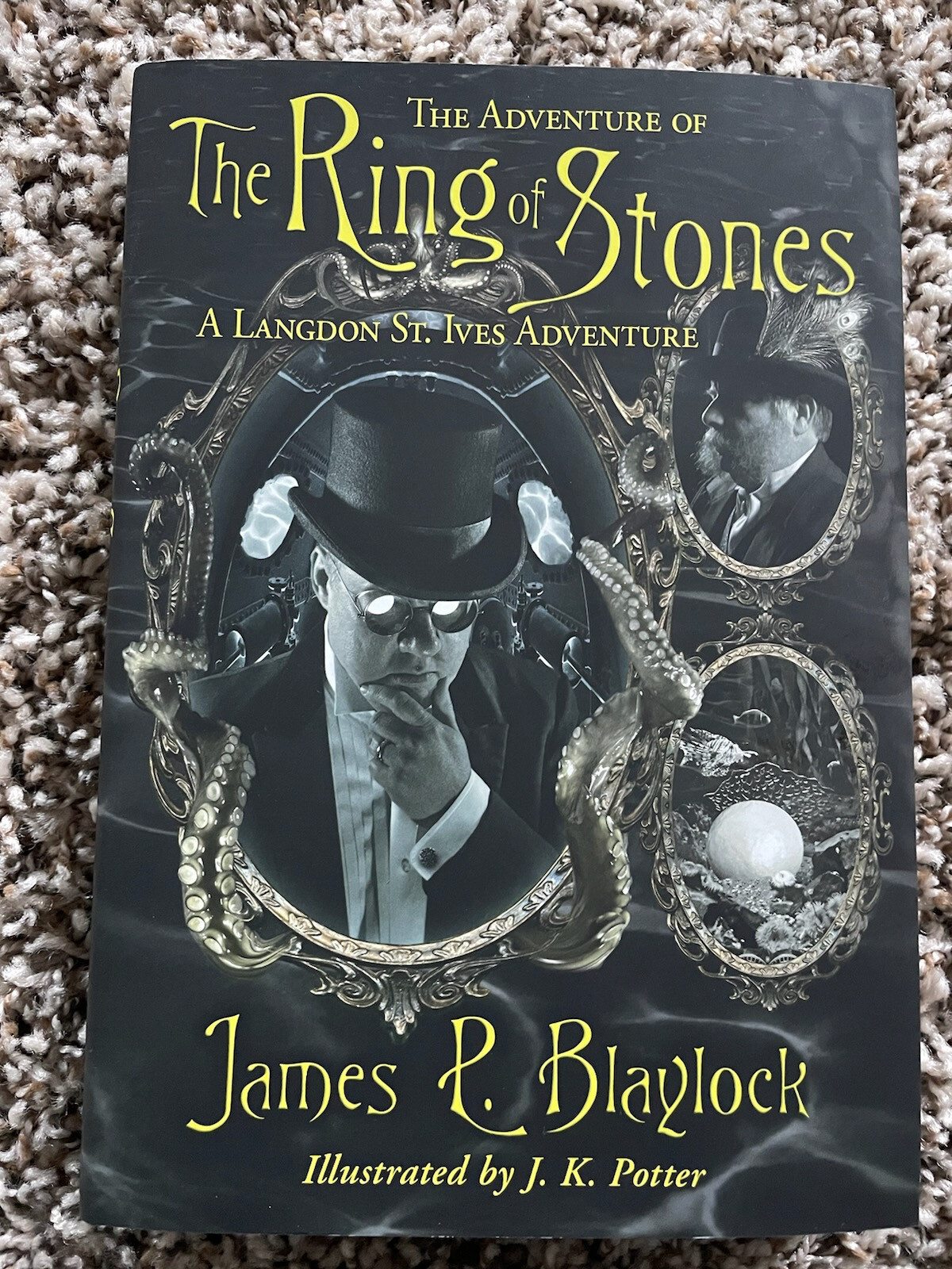 ADVENTURE OF THE RING OF STONES James P. Blaylock 1000 copy SIGNED/NUMBERED HC