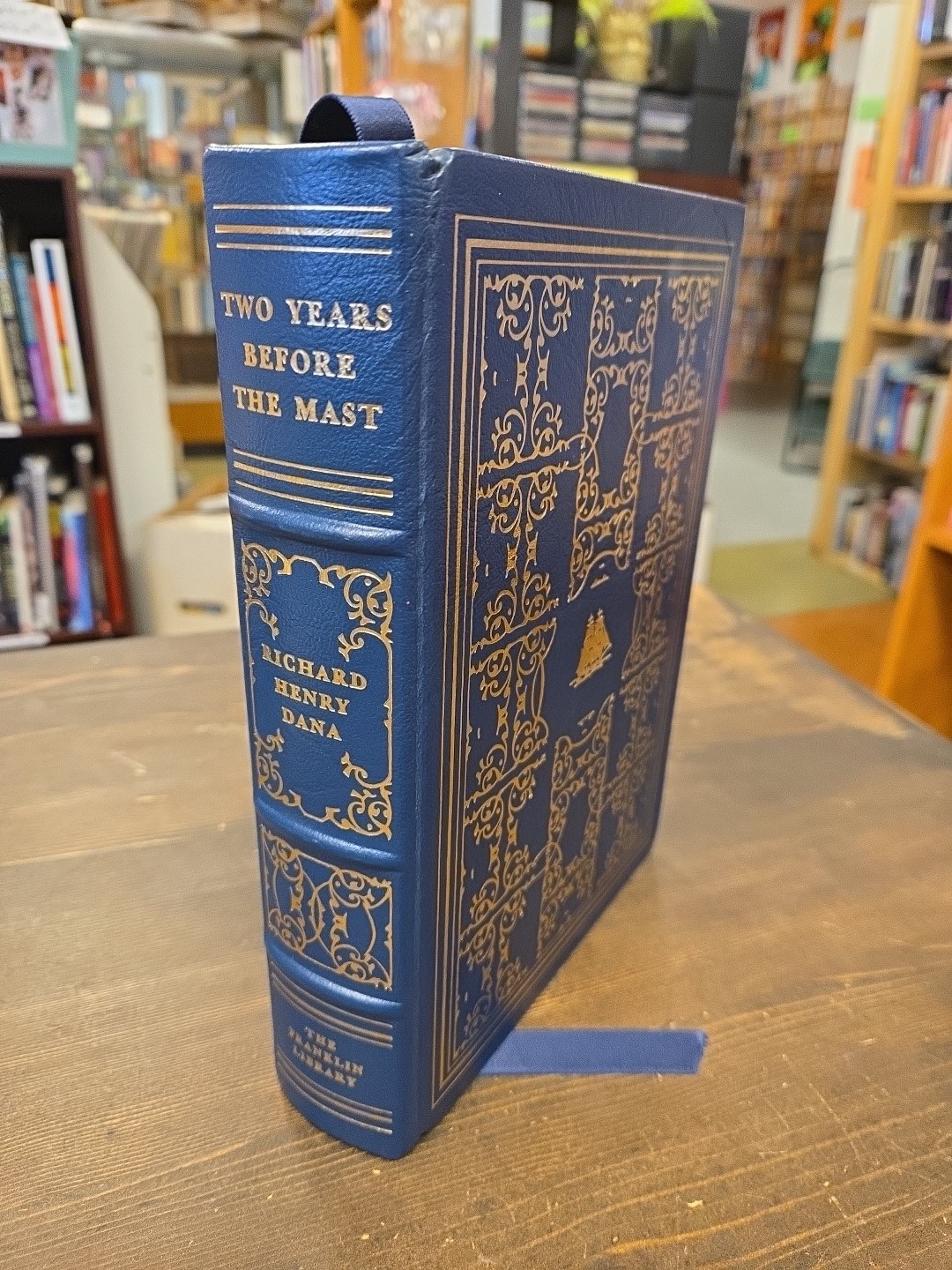 Two Years Before the Mast 1977 Richard Henry Dana Franklin Library Leather Guild