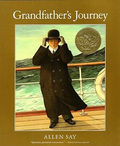 Grandfather’s Journey: A Caldecott Award – Paperback, by Say Allen – New h