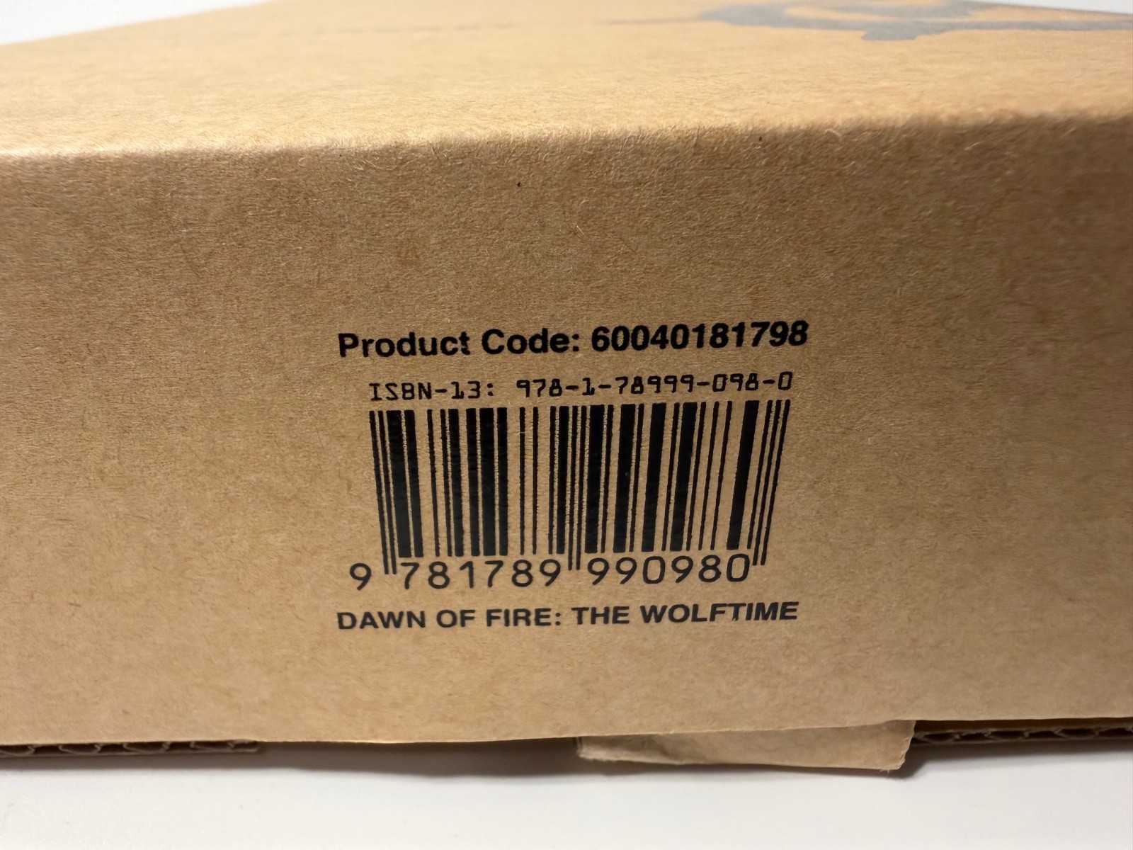 Black Library – Dawn of Fire The Wolftime Limited Edition Signed – 1909/2000