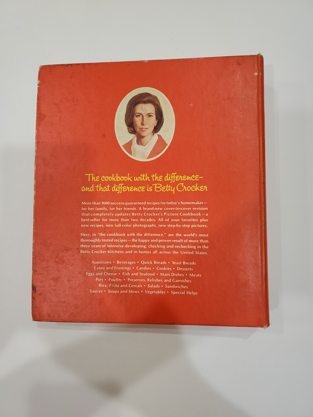 Vintage 1972 Betty Crocker’s CookBook 15th Printing 1972 cook book