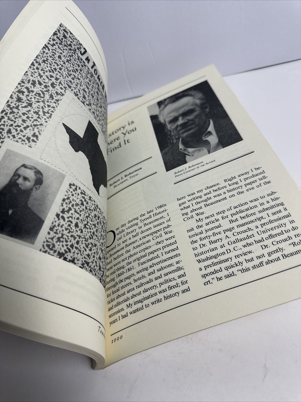 Touchstone By Walter Prescott Webb Historical Society 2000 – Texas History