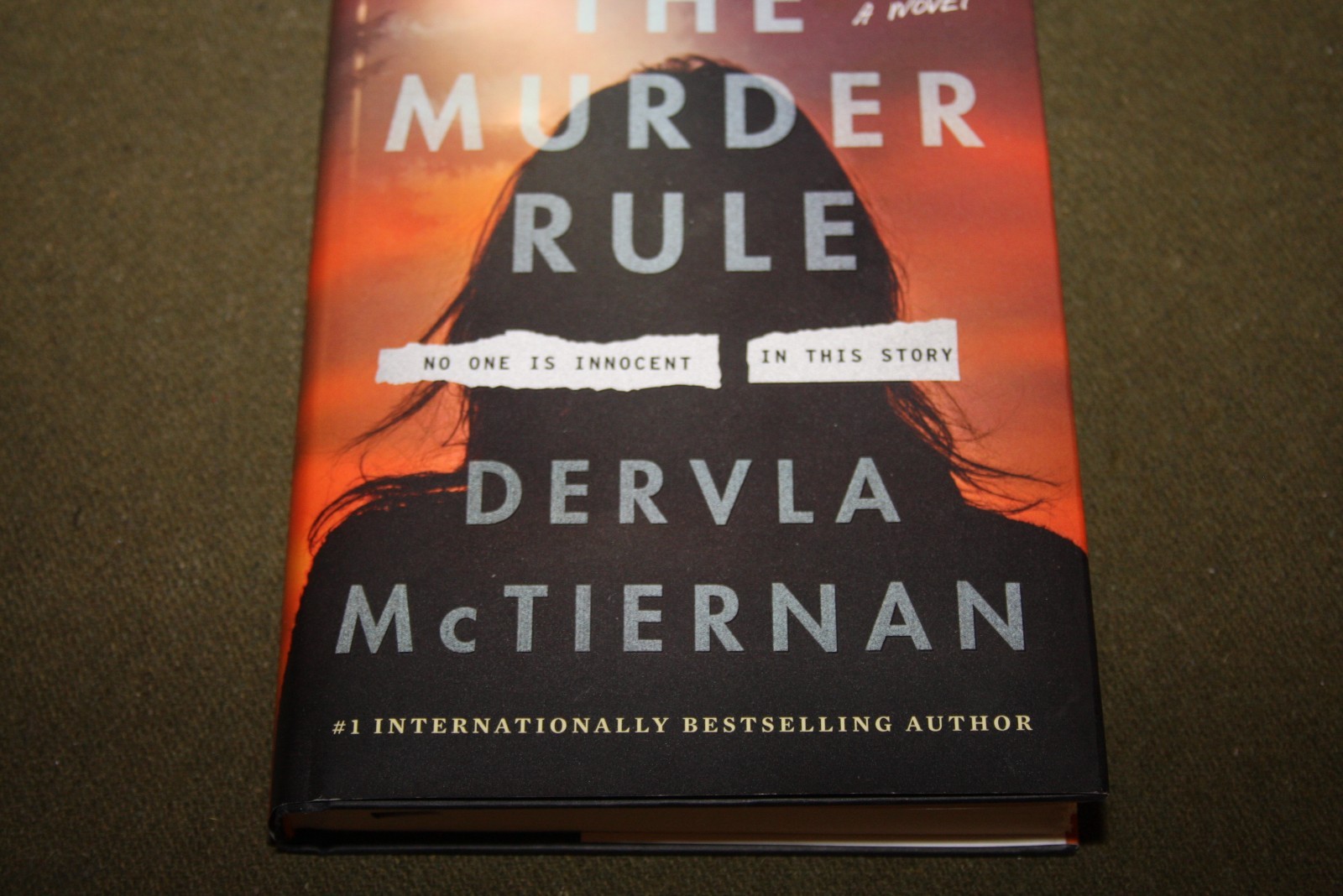 The Murder Rule by Dervla McTiernan 2022 HC 1st Edition/1st Printing
