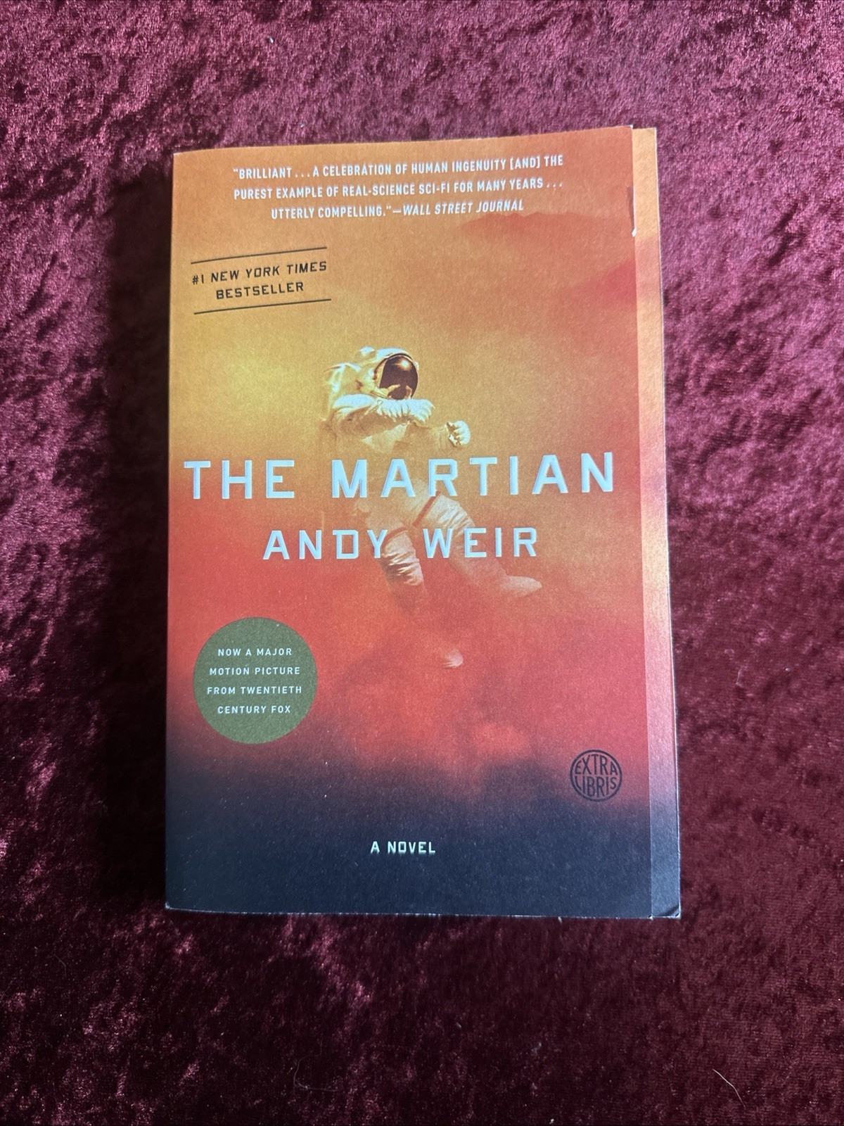Martian : A Novel by Andy Weir (2014, Trade Paperback)