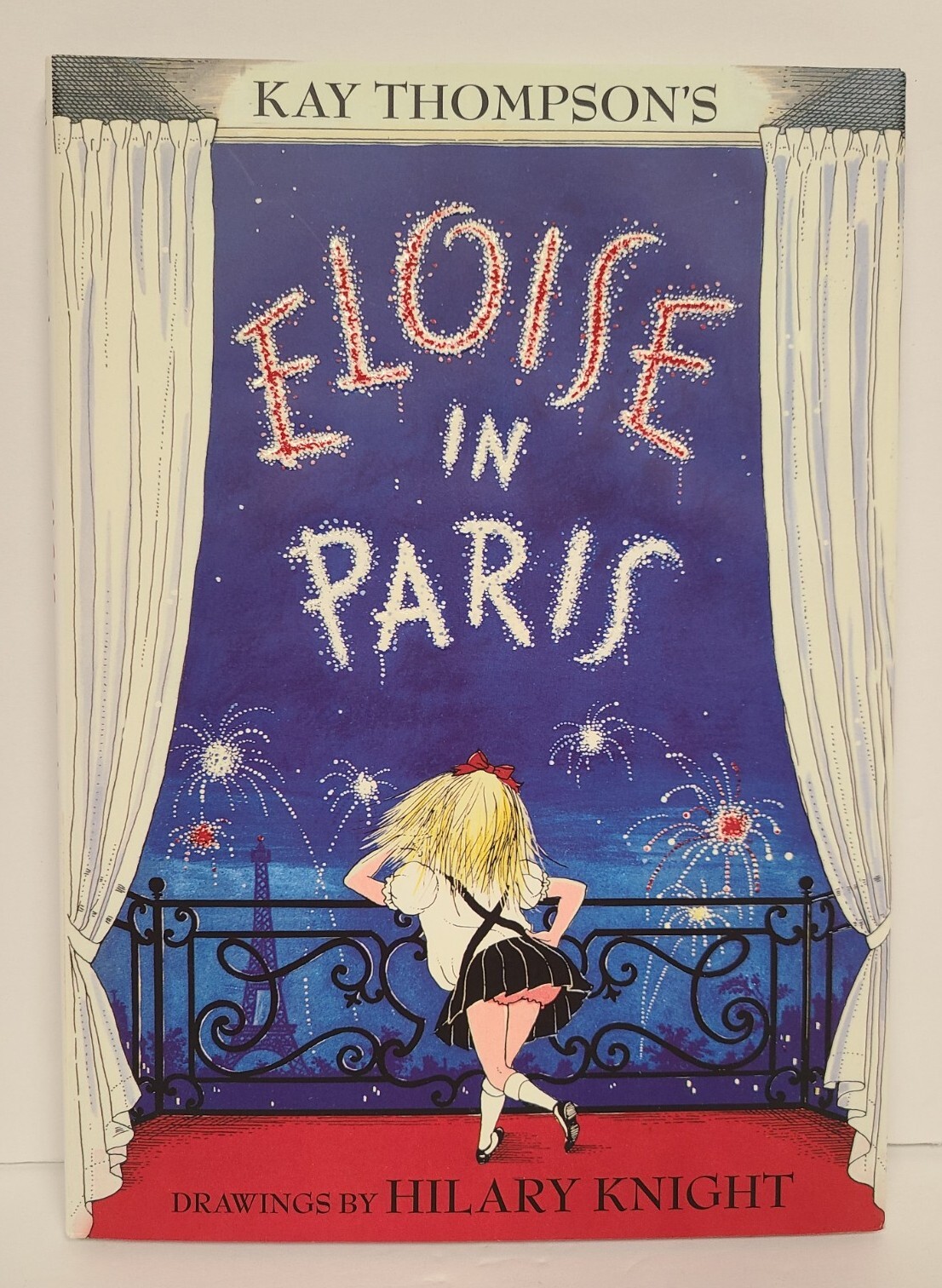 Eloise in Paris by Kay Thompson Near fine hardcover in fine UNclipped DJ