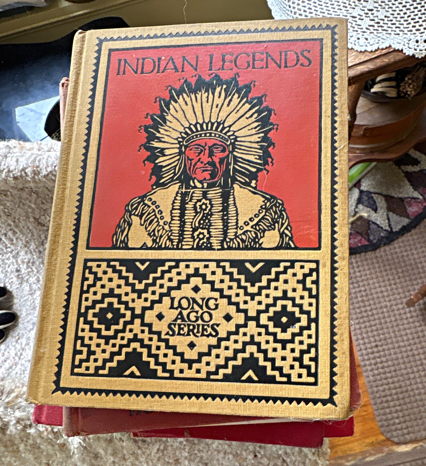 Indian Legends Long Ago Series Hardcover by Lyback Lyons & Carnahan Folklore