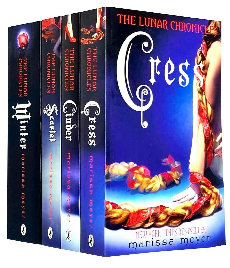 Marissa Meyer Lunar Chronicles Series Collection 4 Books Set
