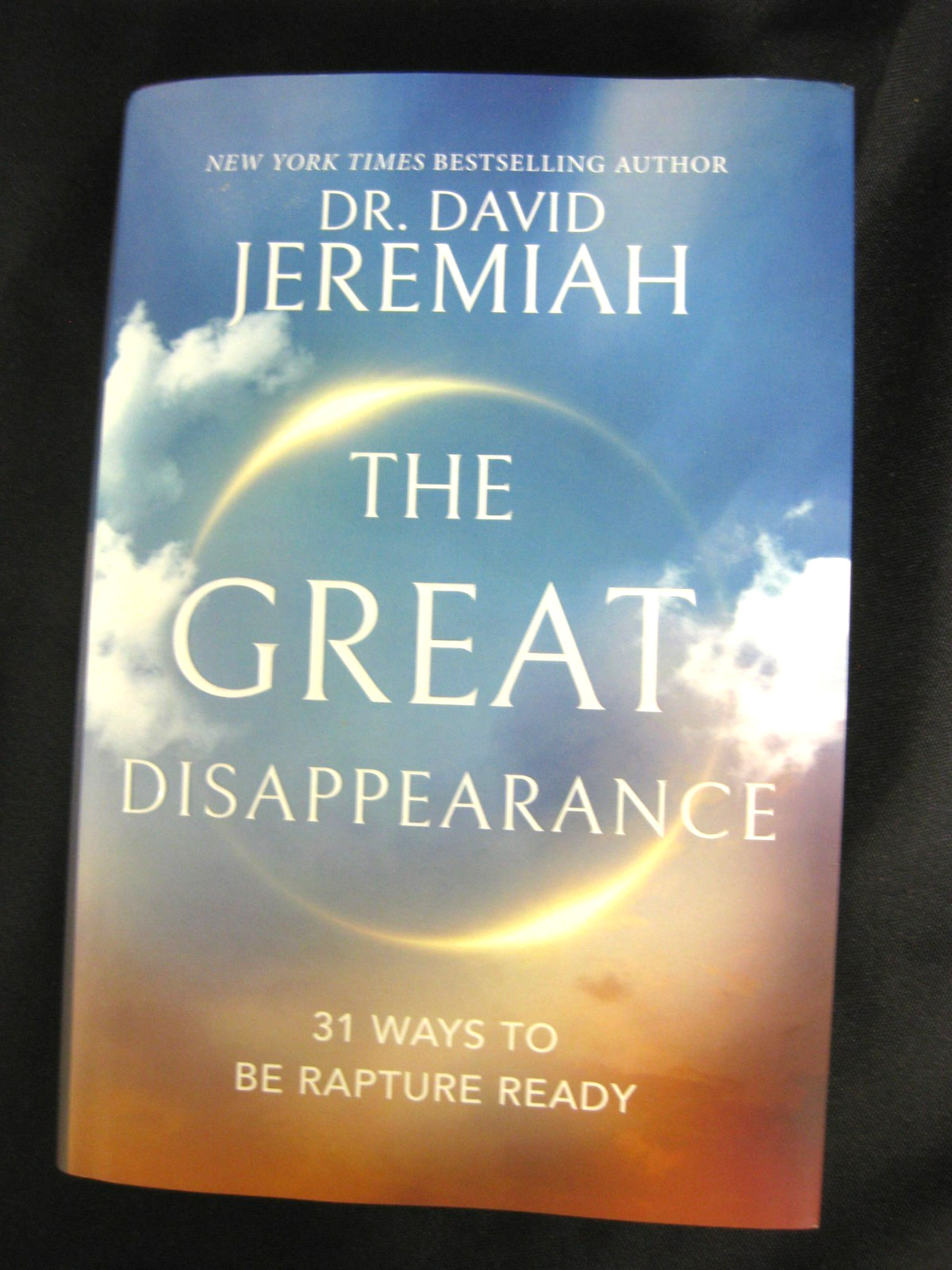 The Great Disappearance by David Jeremiah 2023 Hardcover FREE SHIPPING!