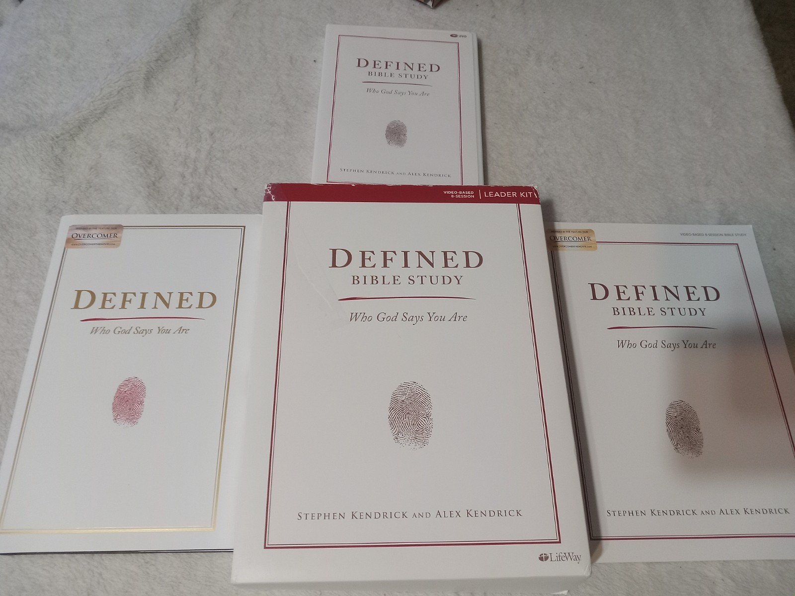 Leader Kit Defined Bible Study Who God Says you are Stephen + Alex Kendrick