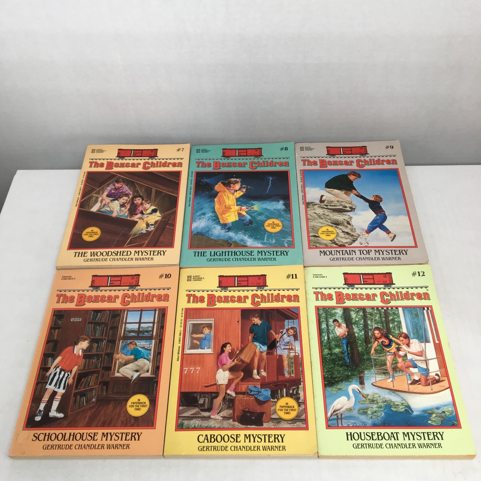 Complete Original 1 – 19 Books, The Boxcar Children Book Set Series Lot Vintage