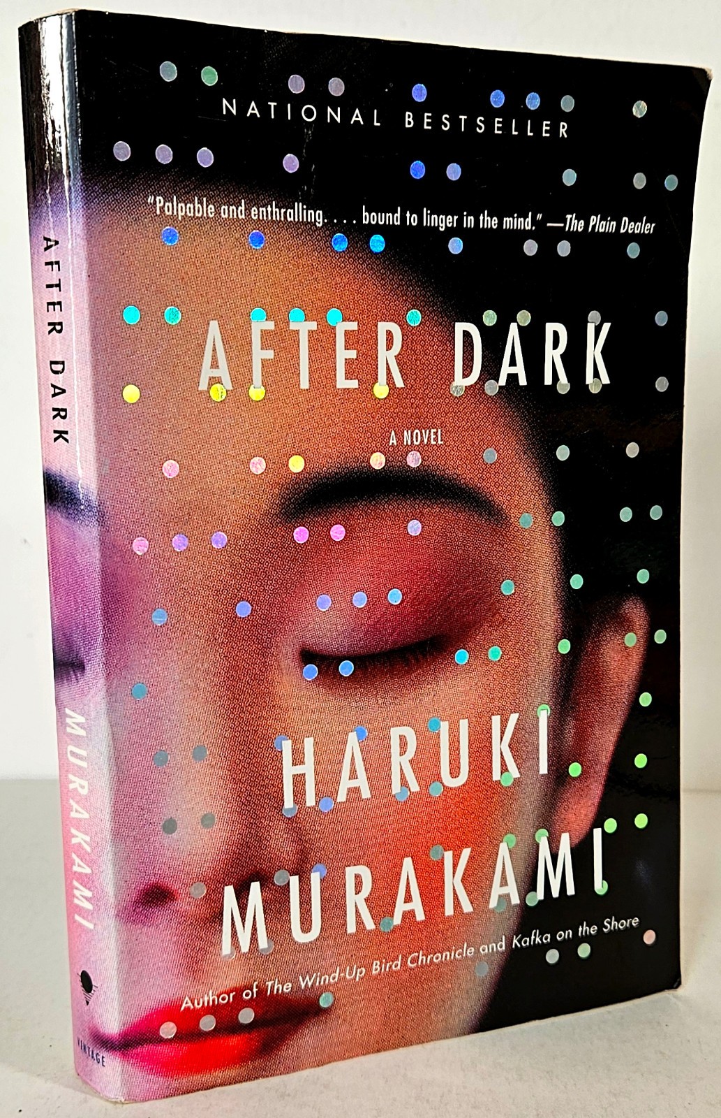 After Dark by Haruki Murakami, 1st Vintage Ed 2008 rare John Gall cover OOP