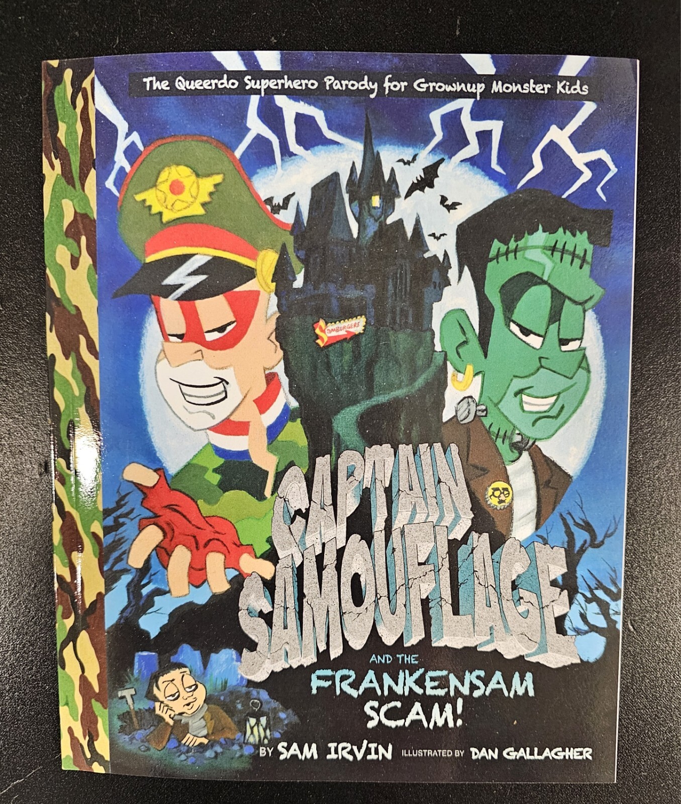CAPTAIN SAMOUFLAGE AND THE FRANKENSAM SCAM!: The Queerdo Superhero Parody / NEW!