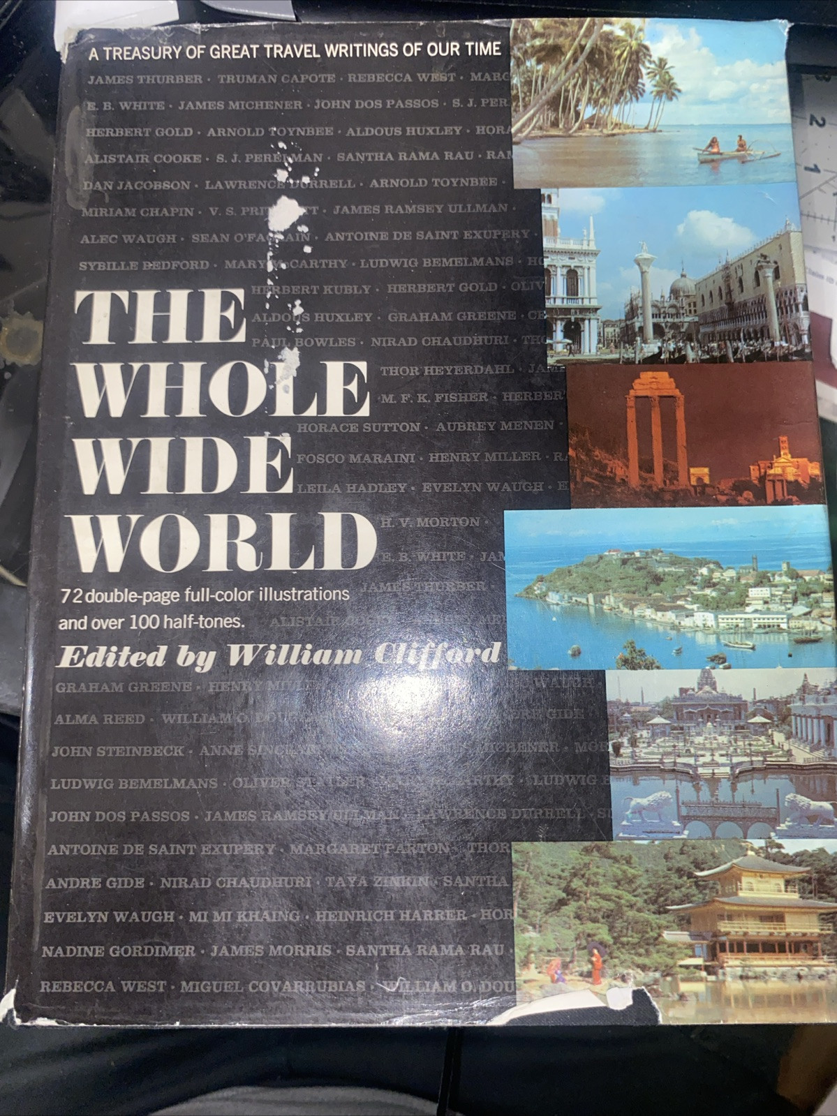 THE WHOLE WIDE WORLD, EDITED BY WILLIAM CLIFFORD, 1965. 72 PAGES COLOR ILL