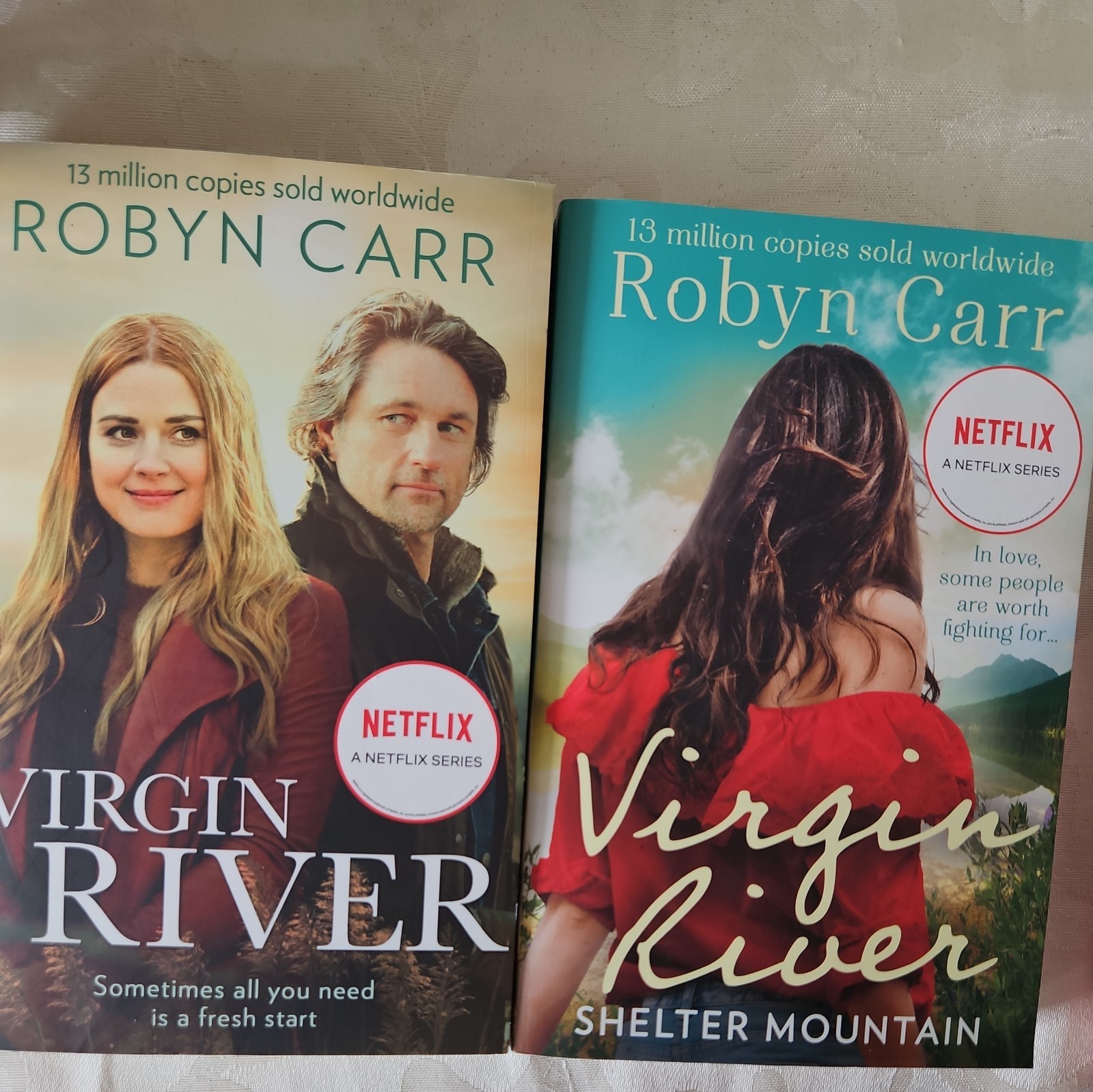 Lot 10~Robyn Carr~Virgin River Book Series~Trade Size Softcovers