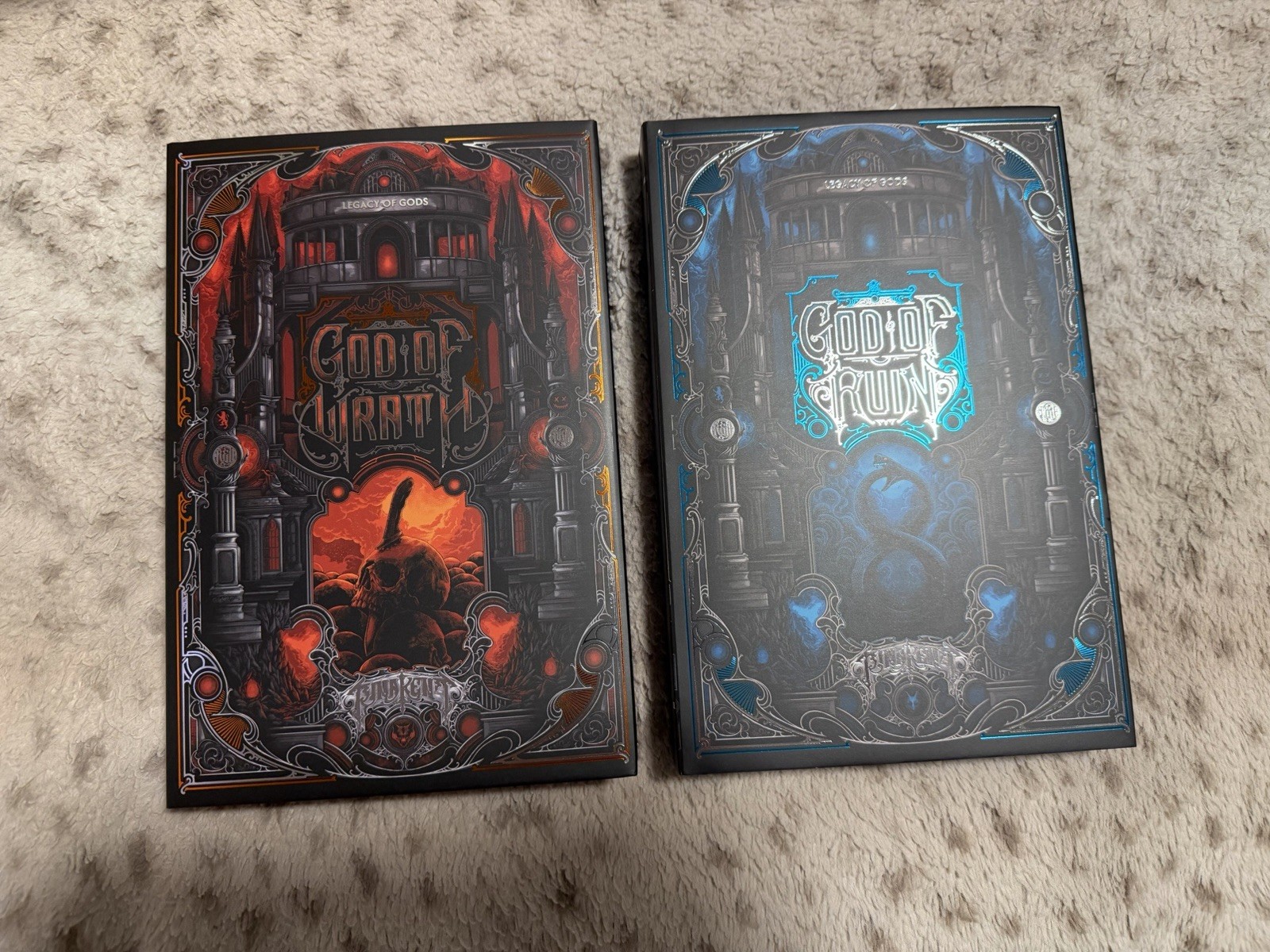 God of Wrath and God of Ruin by Rina Kent Books for Days Exclusive Editions