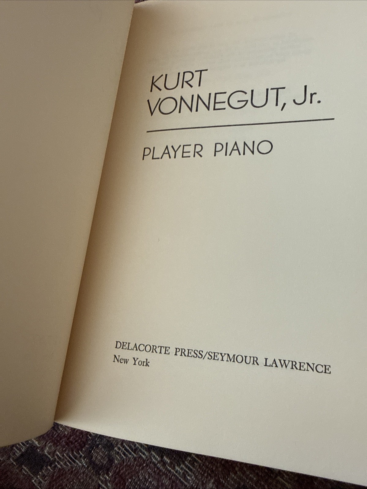 Player Piano
