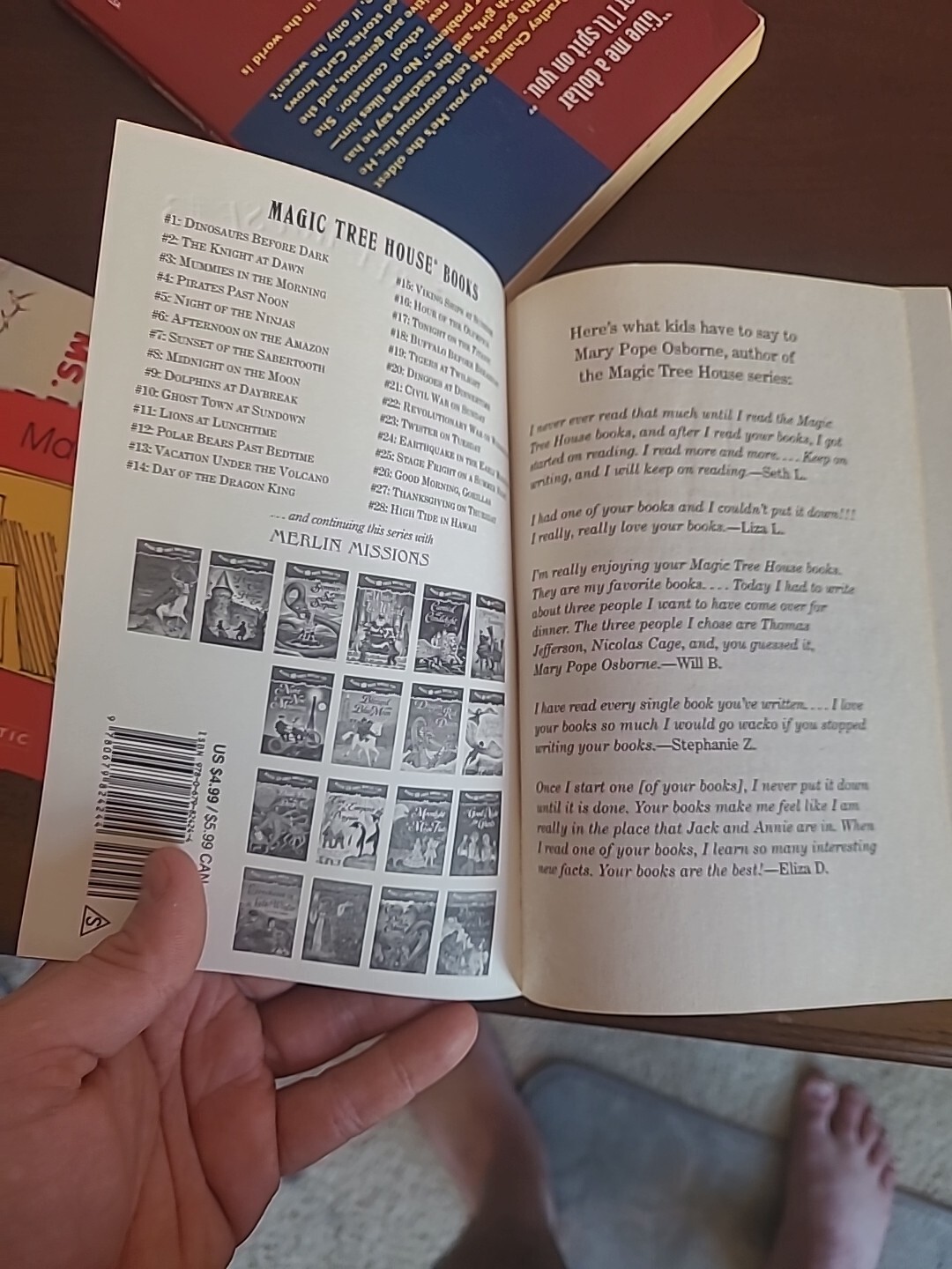 Magic Tree House (R) Ser.: Mummies in the Morning by Mary Pope Osborne (1993,…