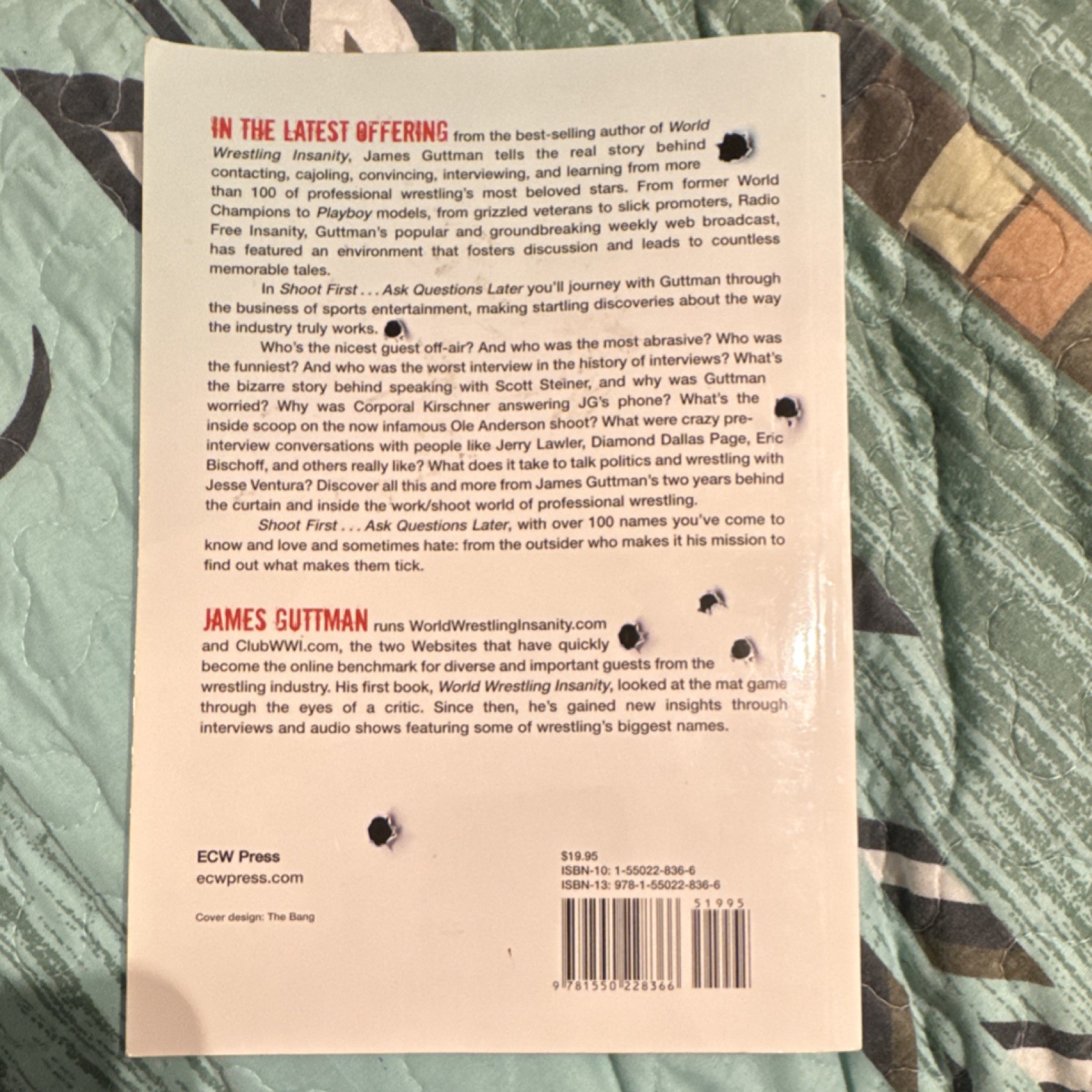 Shoot First… Ask Questions Later by James Guttman ECW Press Trade Paperback