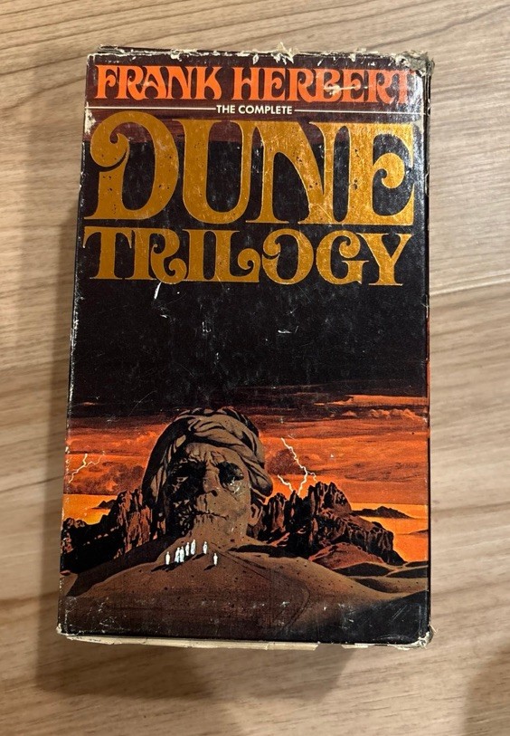 Vintage Dune Trilogy Complete Box Set 1977 Berkley Medallion Frank Herbert