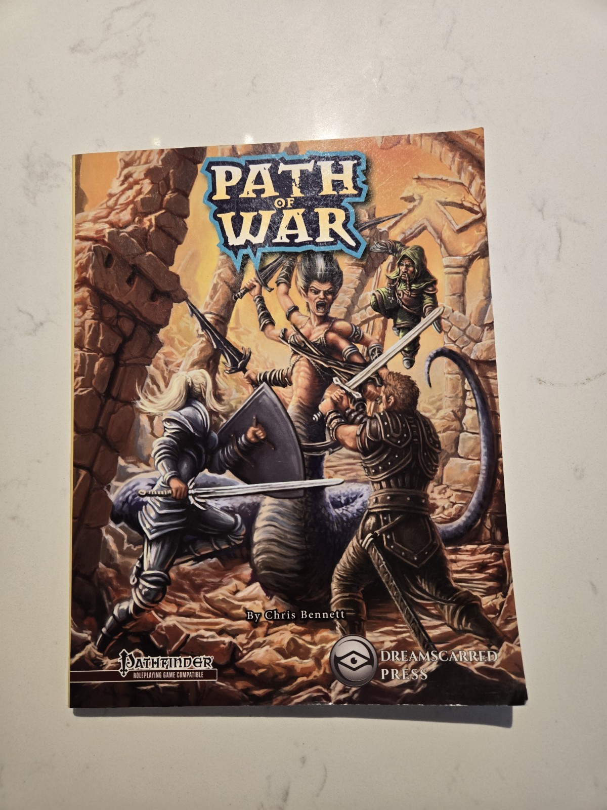 Pathfinder Path Of War Dreamscarred Press By Chris Bennett