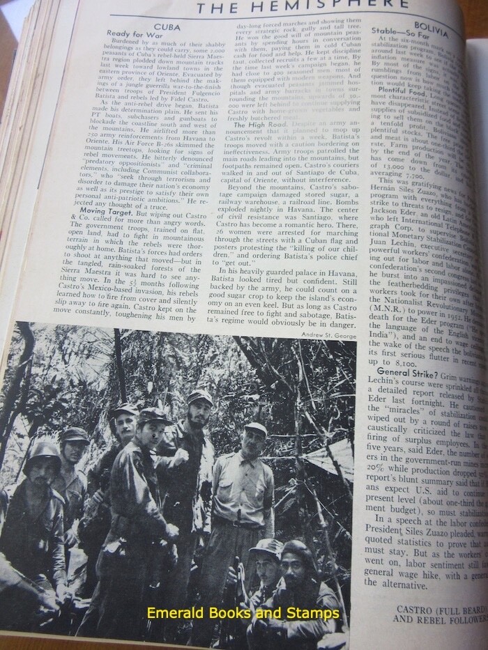 TIME Magazine – Original Bound Volume – April-June 1957 – Rare time capsule!