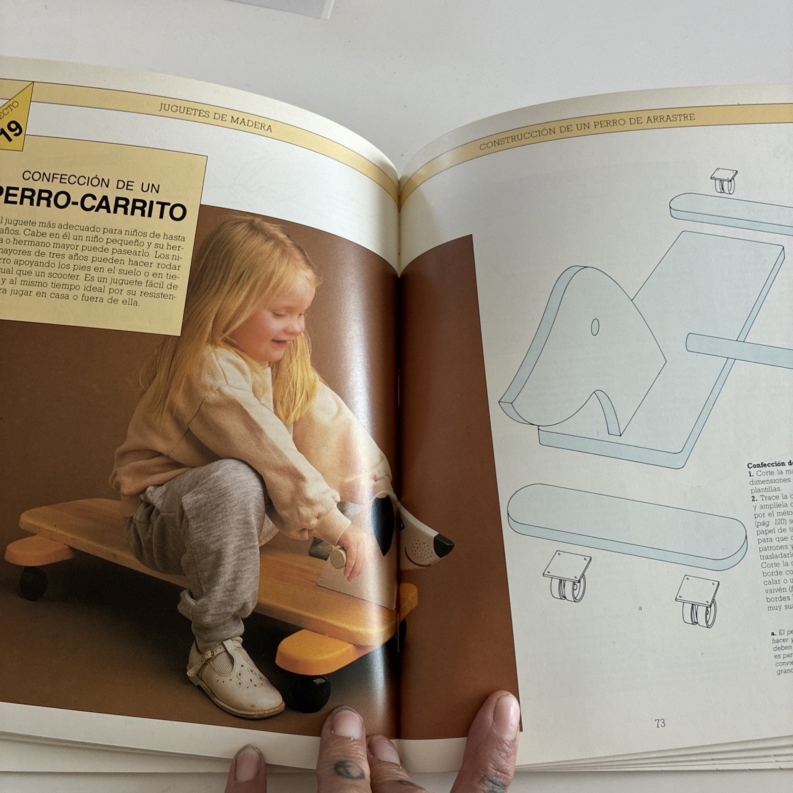 Acanto Cómo Hacer Juguetes Pamela Peake Guía familiar PB 1981 Spanish Illus