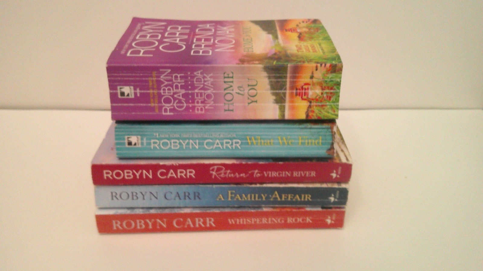 Robyn Carr Lot of 5 Paperback Books Family Affair Whispering Rock + Others