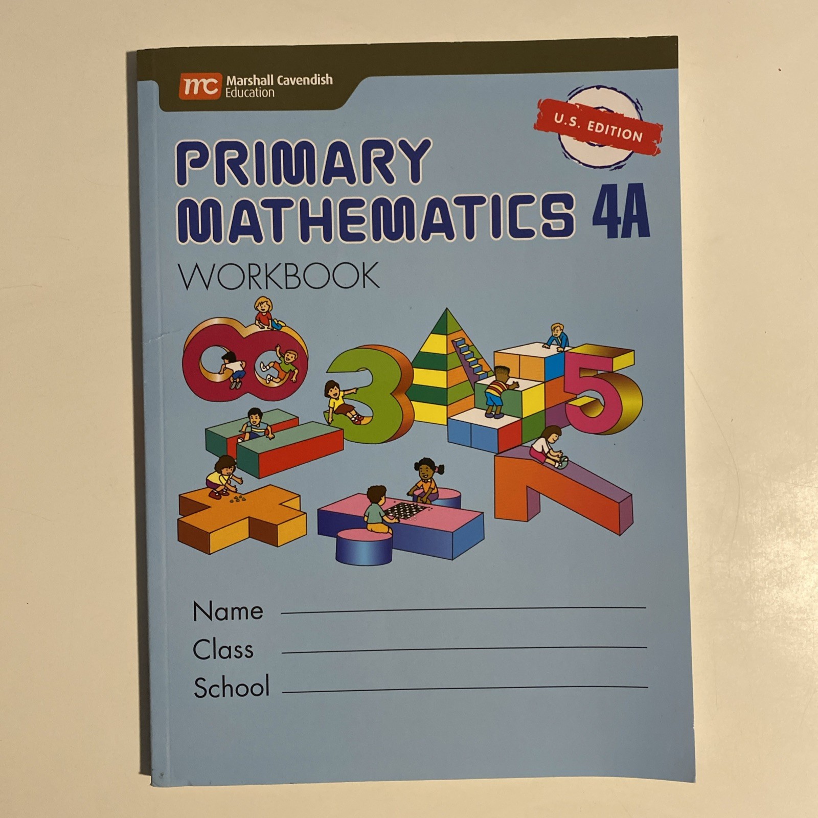 Primary Mathematics 4A Workbook US Edition Marshall Cavendish