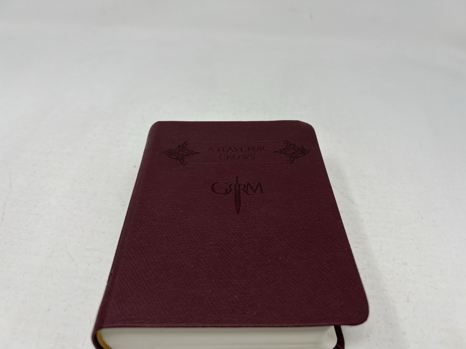 George RR Martin Game Of Thrones A Song Of Ice And Fire 4 of 5 Leather Books