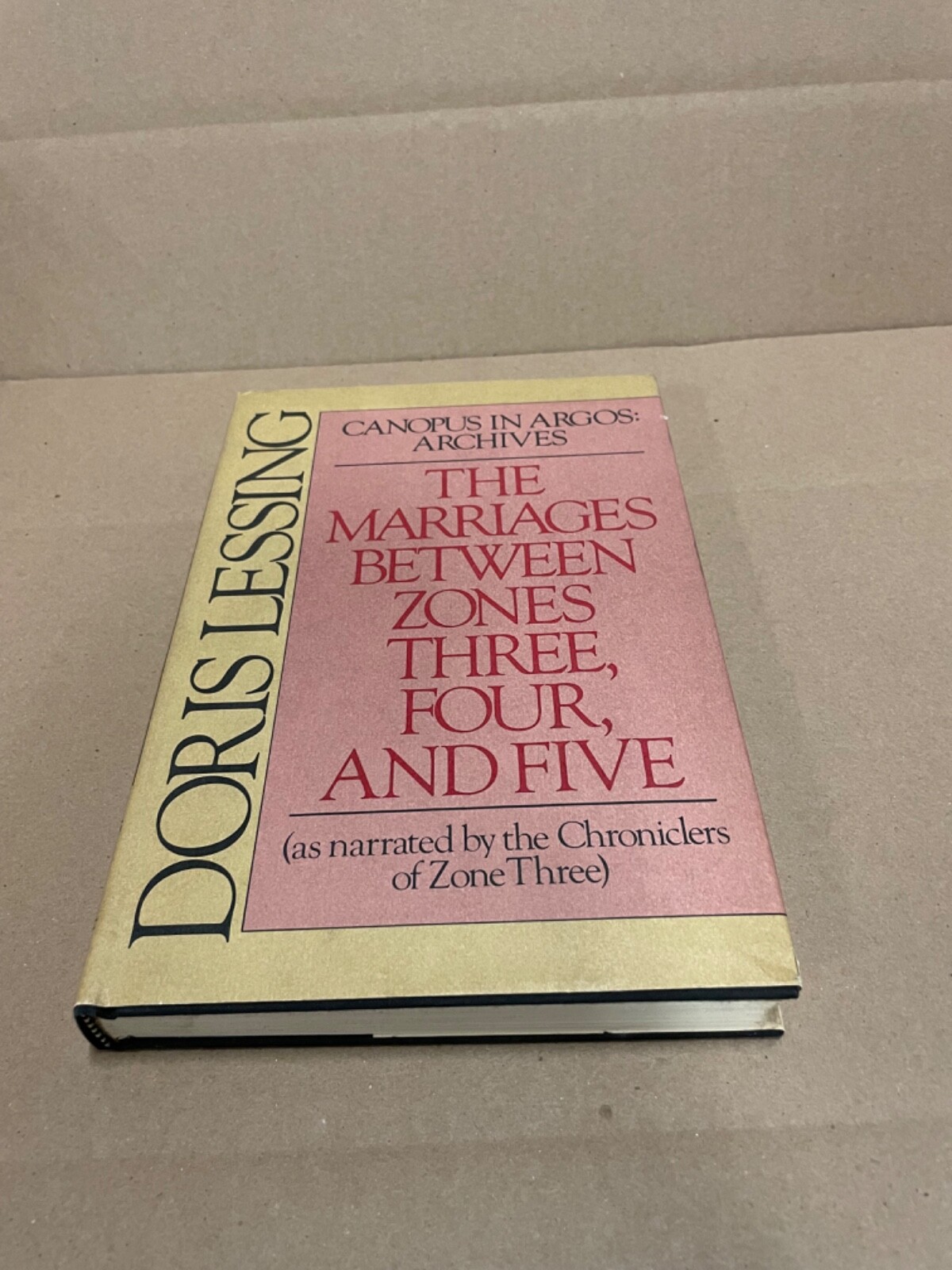 The Marriages Between Zones Three, Four and Five Doris Lessing HC First Edition