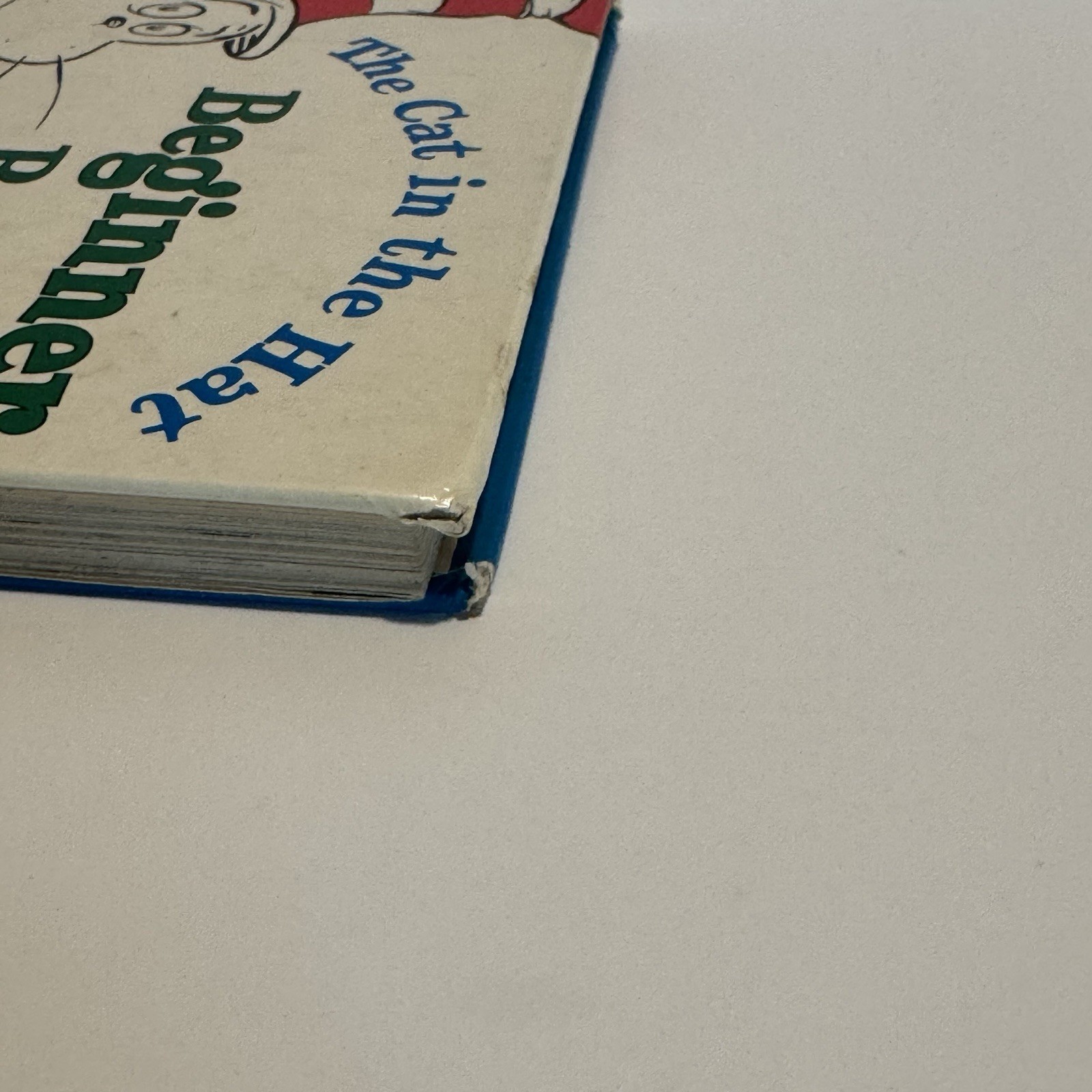 Vintage The Cat in the Hat Beginner Book Dictionary Hardcover Book Dr Seuss 1964