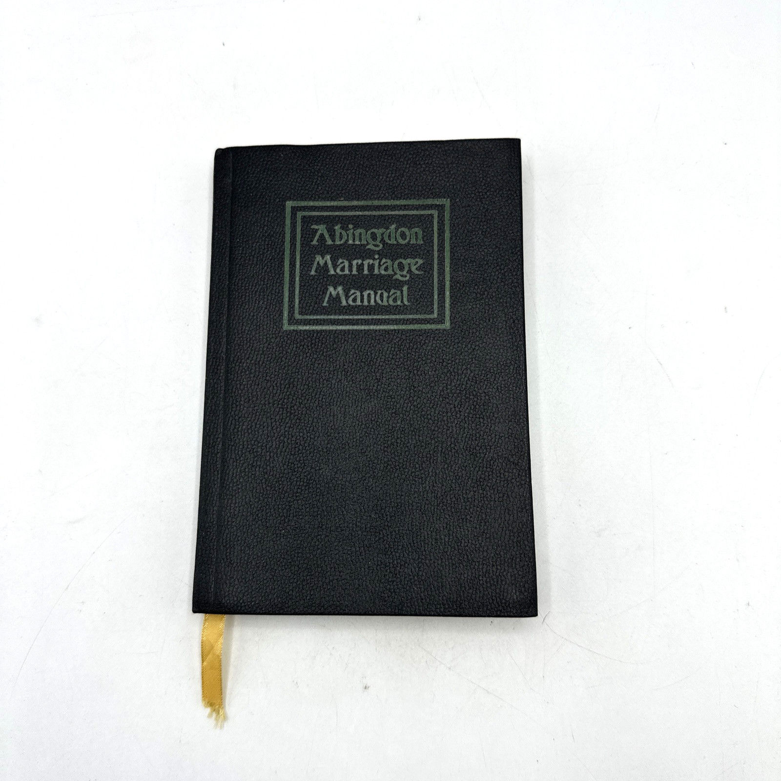 1974 Abingdon Marriage Manual Perry Biddle Jr Softcover with Bookmark Tassel