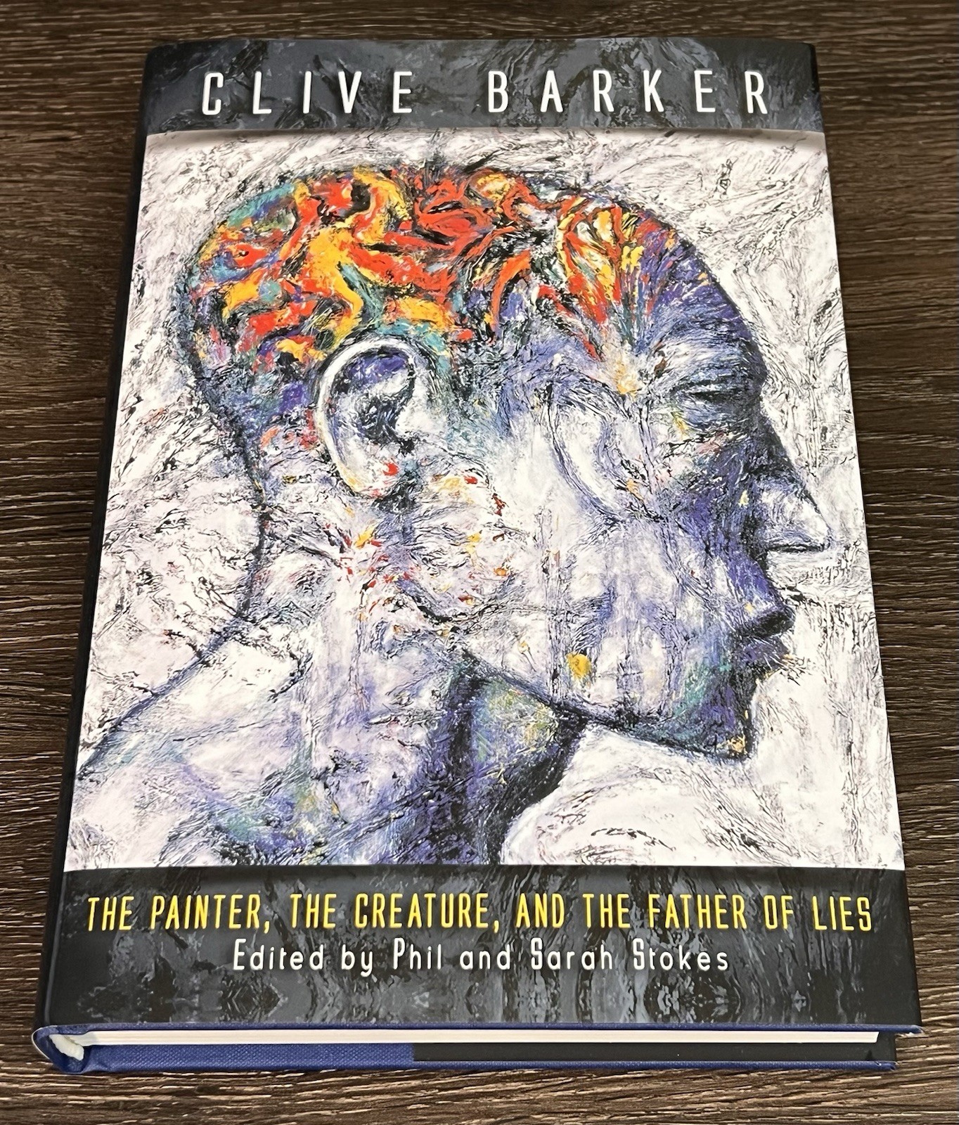 SIGNED Clive Barker The Painter The Creature Father of Lies 1st/1st As-New +pic