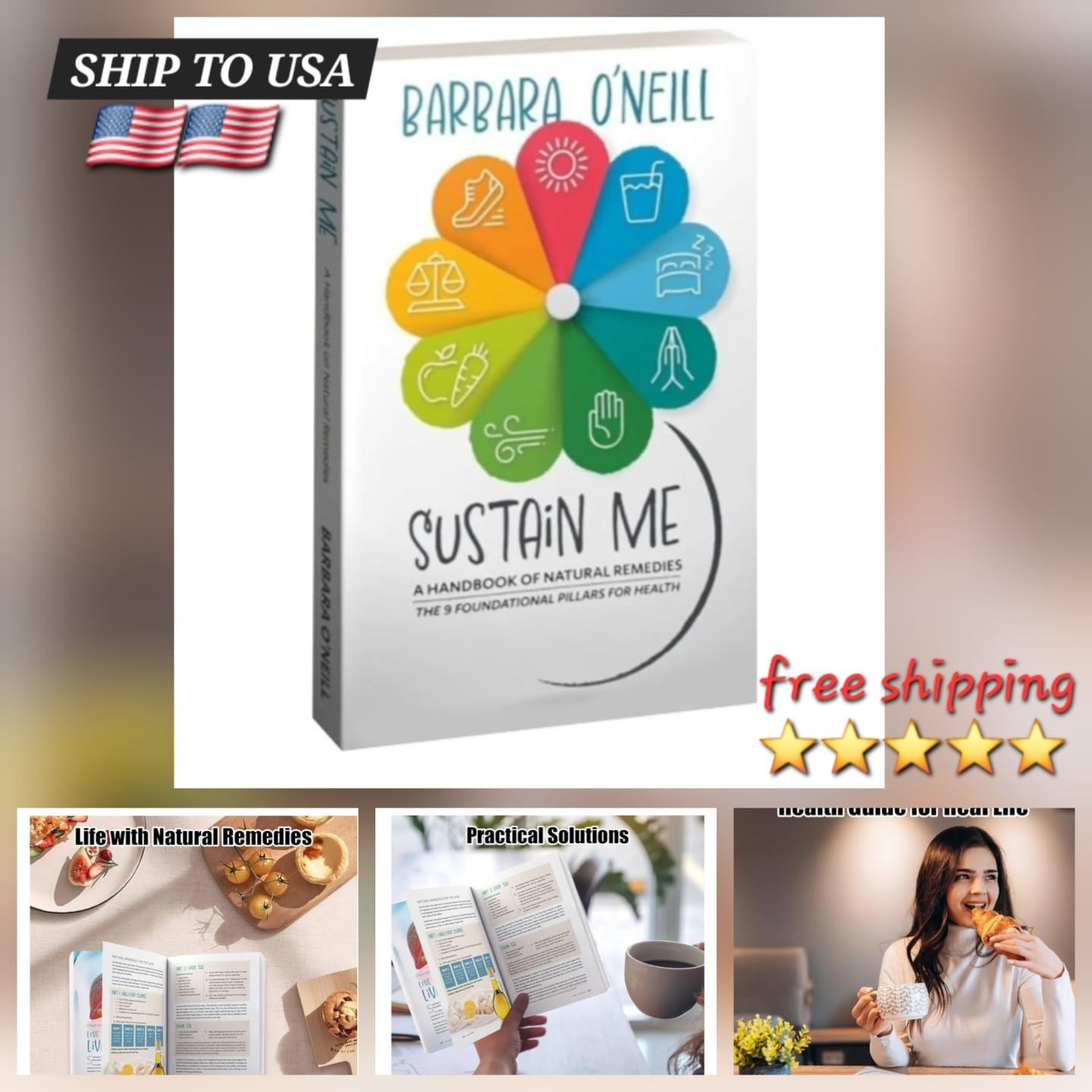 Sustain Me by Barbara O’Neill Handbook of Natural Remedies 9 Foundational