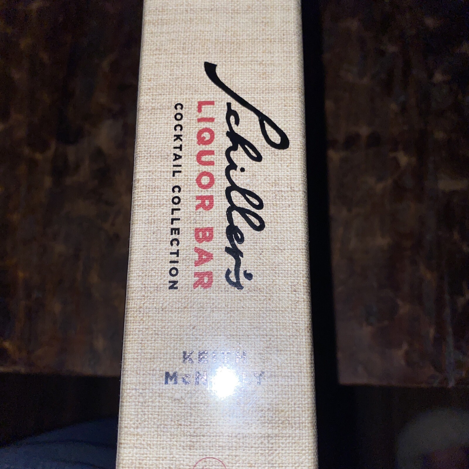Schillers Liquor Bar Cocktail Collection Keith McNałly Brand New Wrapped