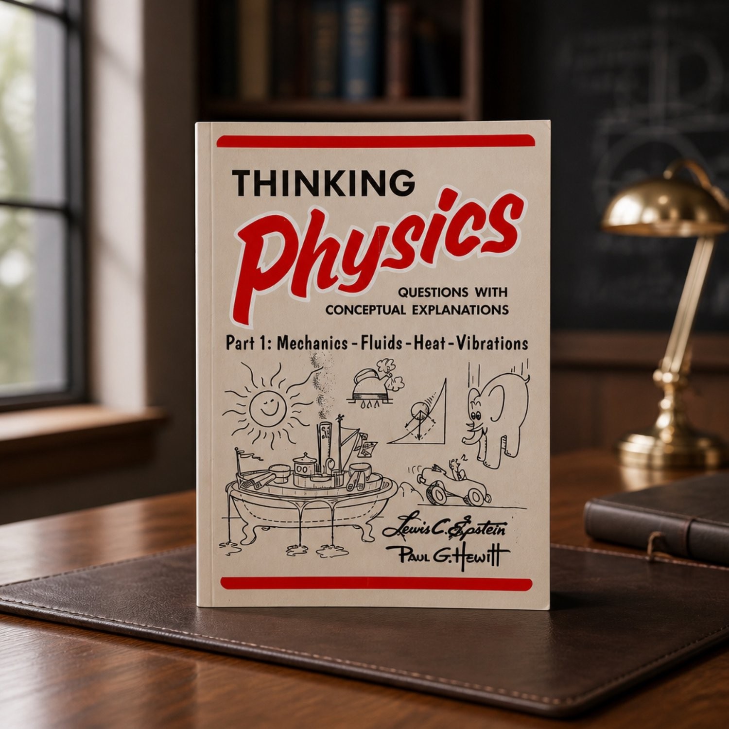 Thinking Physics: Questions with Conceptual Explanations – Epstein & Hewitt (197
