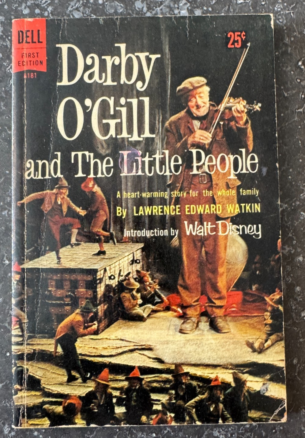 Darby O’Gill and The Little People Lawrence Edward Watkin Movie Tie In paperback