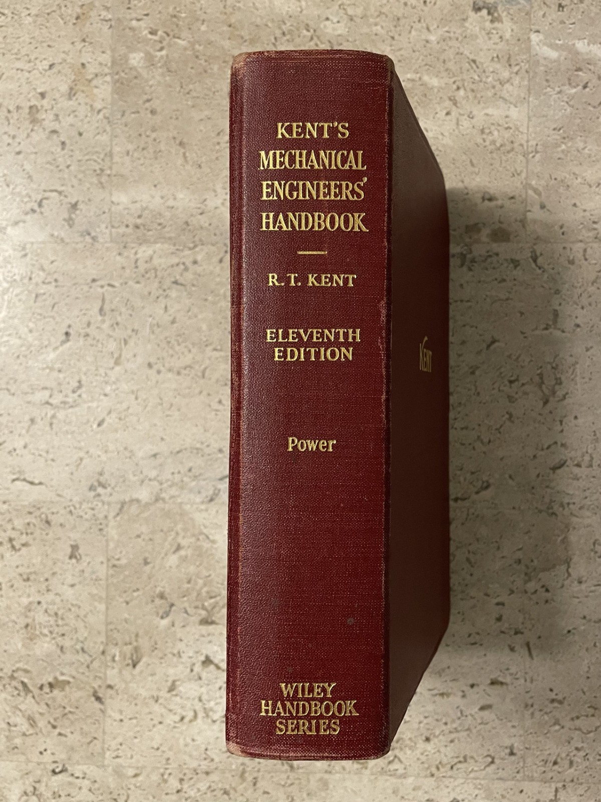 Kent’s Mechanical Engineers’ Handbook, 11th Edition, Power, 15th Printing 1949