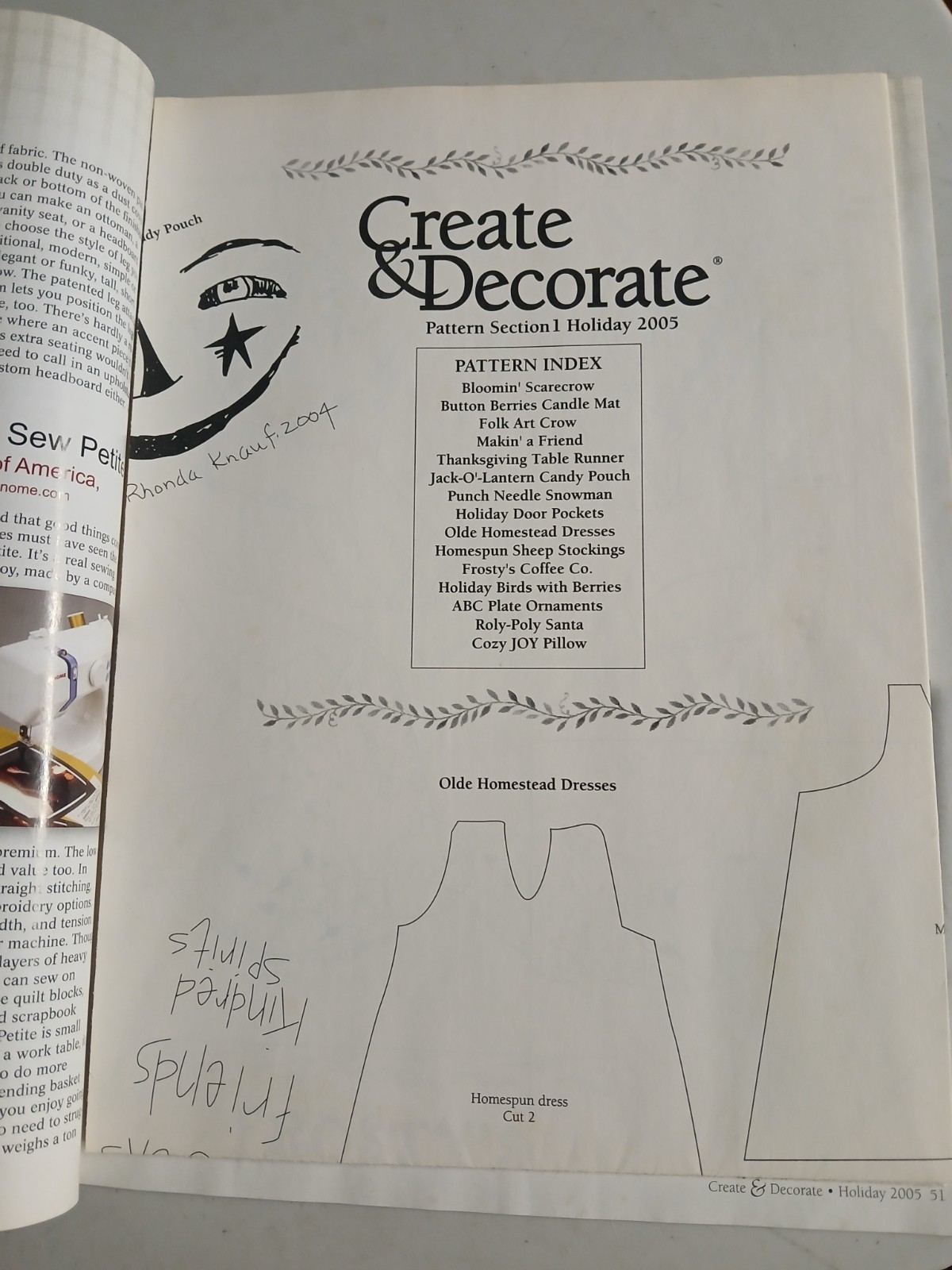 Create & Decorate Special Holiday Issue 2005– good