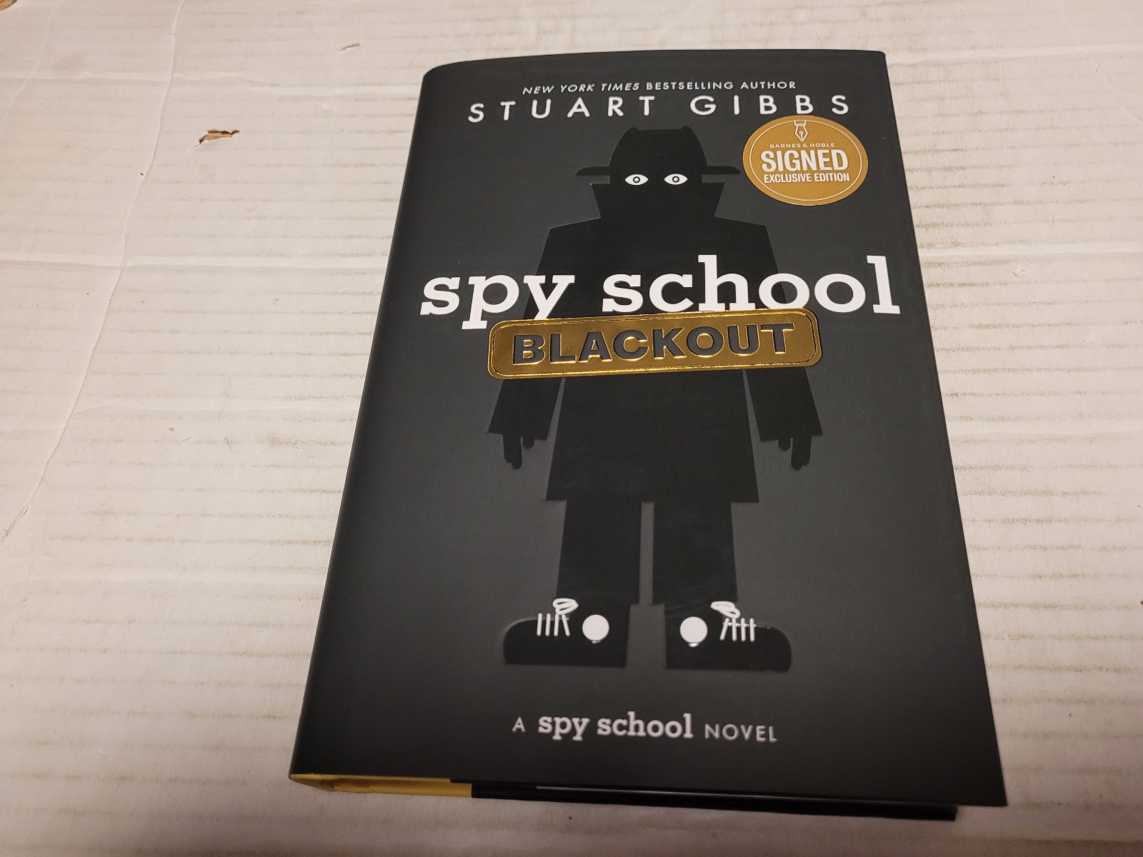 Spy School Blackout by Stuart Gibbs (2025, Hardcover) SIGNED 1st/1st