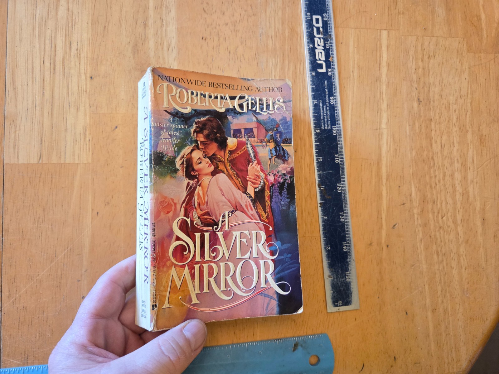 A Silver Mirror by Roberta Gellis – 1994 Berkley Paperback