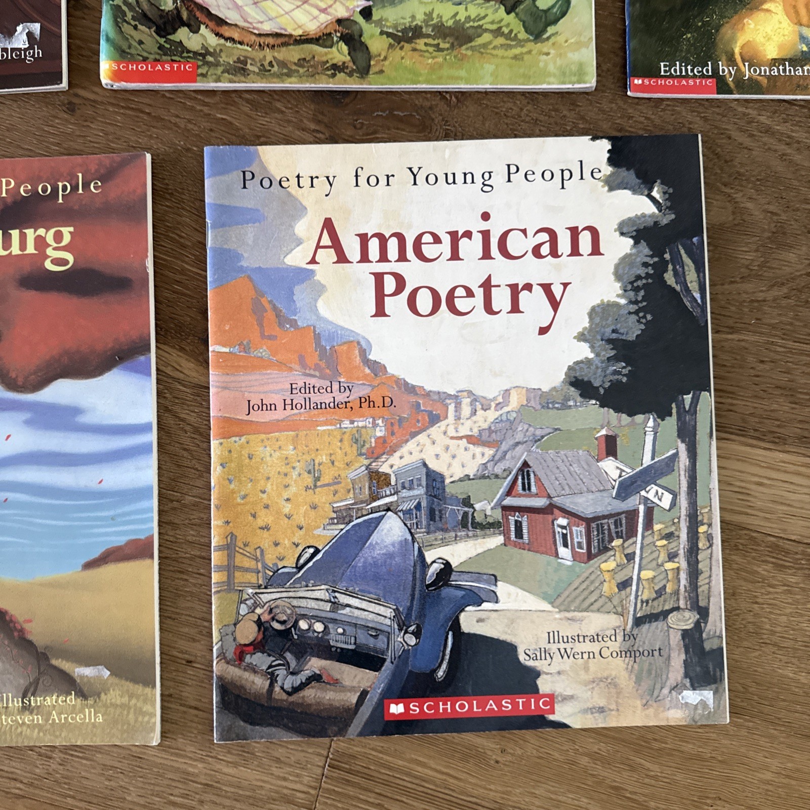 Lot of 7 Poetry For Young People PB Browning, Sand,Whitman,Carroll, Poe, Kipling