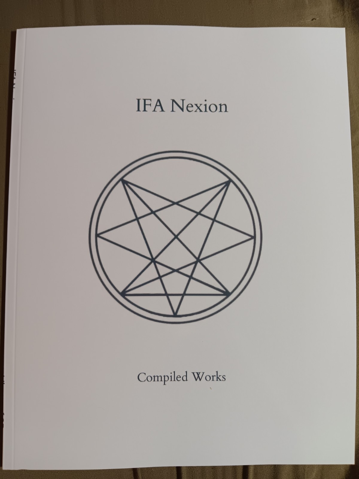 IFA Nexion Order Of Nine Angles ONA O9a Crowley Liber AI Thelema Satanism