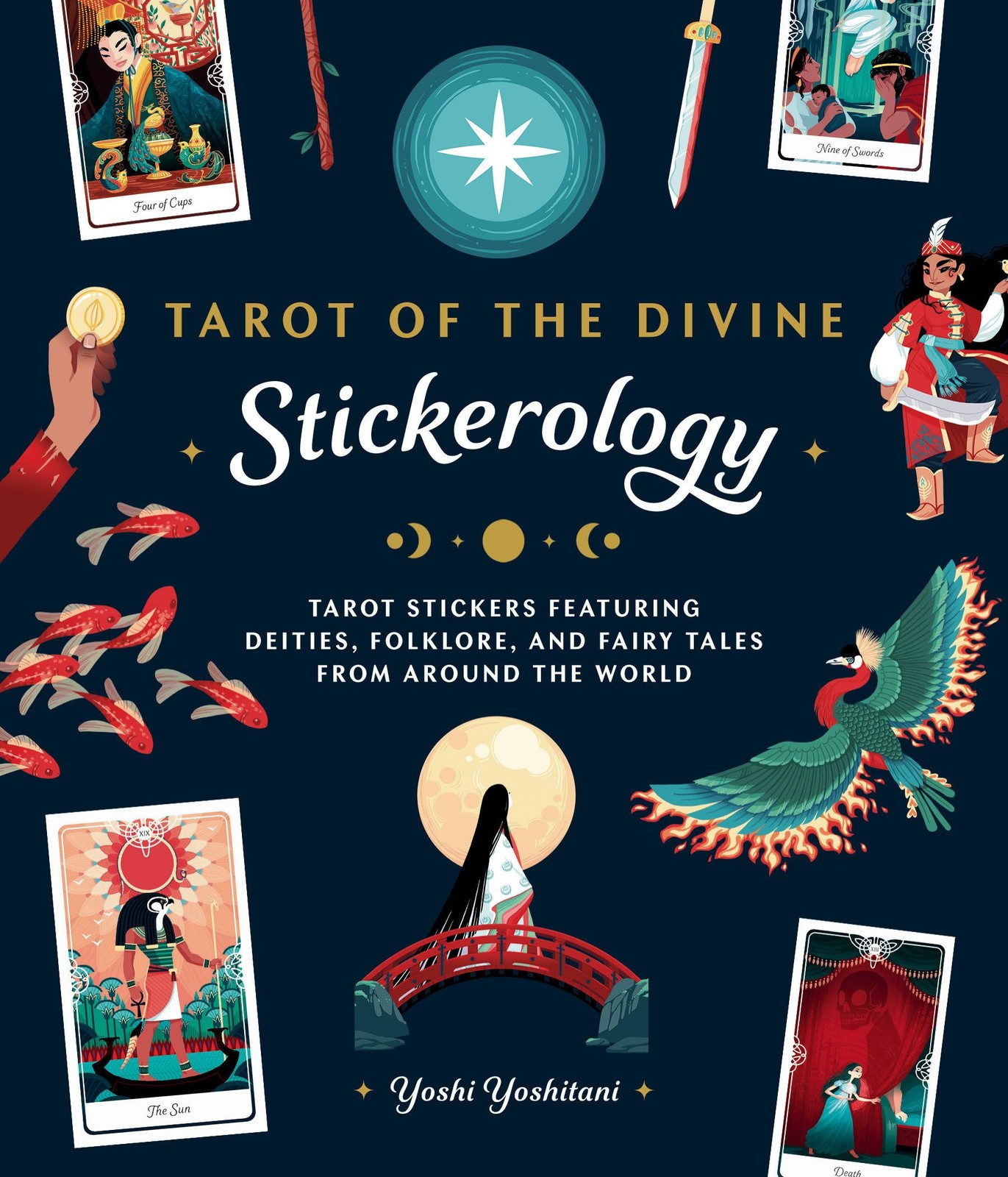 Tarot of the Divine Stickerology: Tarot Stickers Featuring Deities, Folklore, an