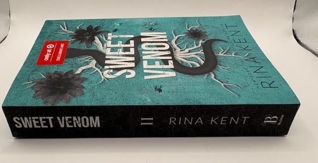 Sweet Venom Paperback by Rina Kent – Target Exclusive Edition and a (Signed