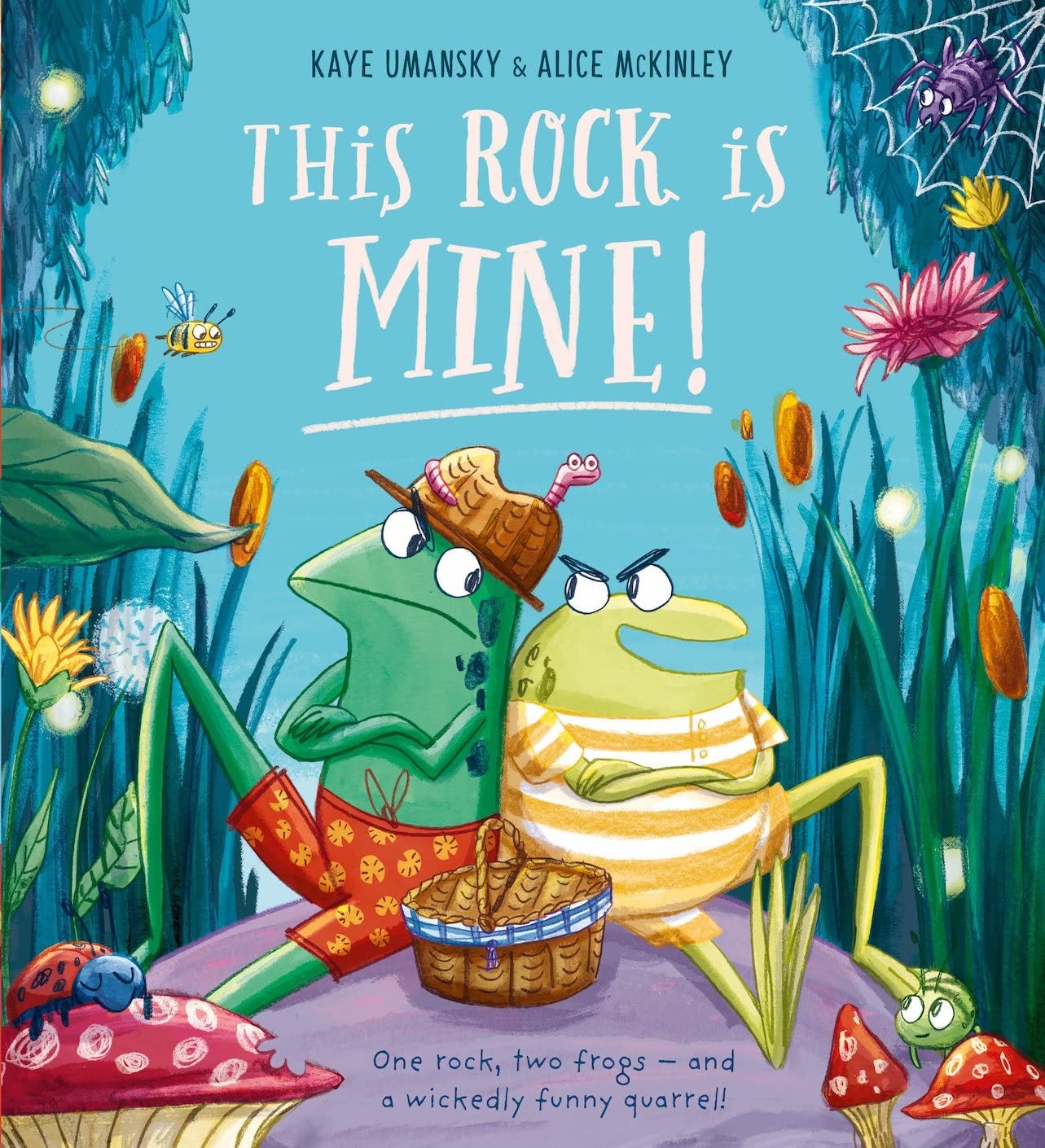 This Rock is Mine! a super-funny rhyming picture book about frie