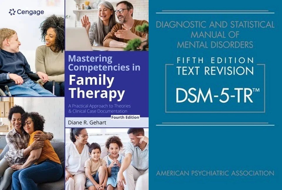 MASTERING COMPETENCIES IN FAMILY THERAPY AND DSM 5 TR ( 2 BOOKS COMBO SET )