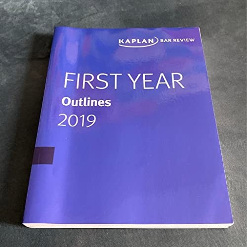 First Year Outlines, Kaplan Bar Review